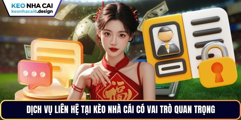 Dịch vụ liên hệ tại Kèo Nhà Cái có vai trò quan trọng