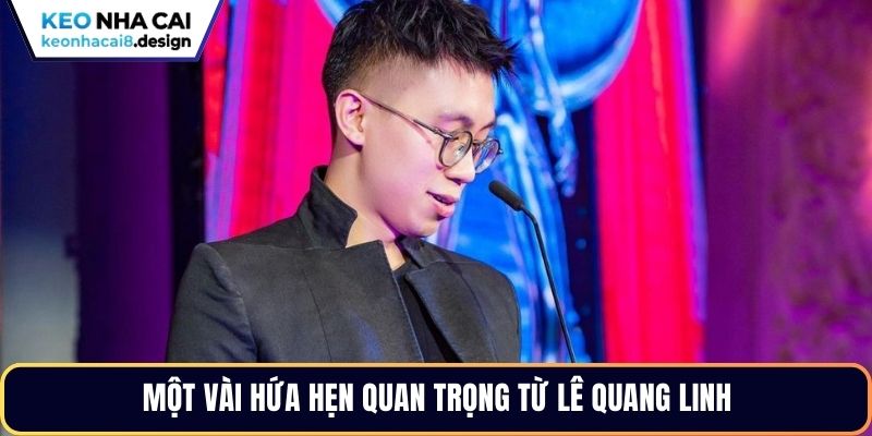 Một vài hứa hẹn quan trọng từ Lê Quang Linh