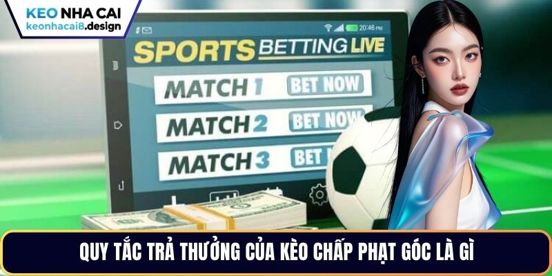 Quy tắc trả thưởng của kèo chấp phạt góc là gì