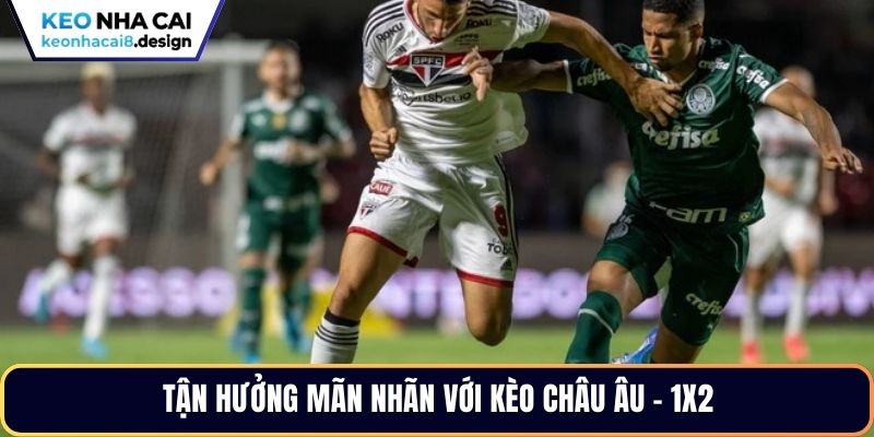 Tận hưởng mãn nhãn với kèo Châu Âu - 1x2